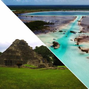 bacalar chacchoben lagoon excursion